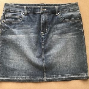 WHBM jean skirt